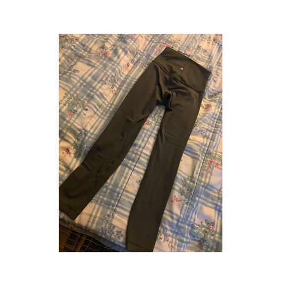 Dark Olive Lululemon Align Pants 25” Size 2 - Picture 5 of 5